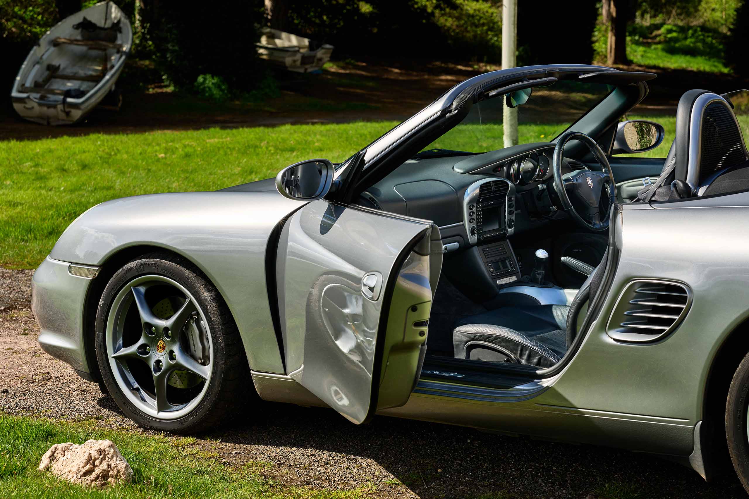 Porsche Boxster interior by Matthew Brown Photography